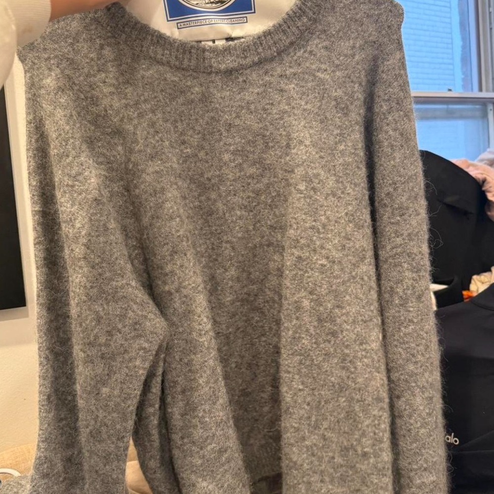 Arket Wool Blend Sweater in Grey - Picture 2 of 3